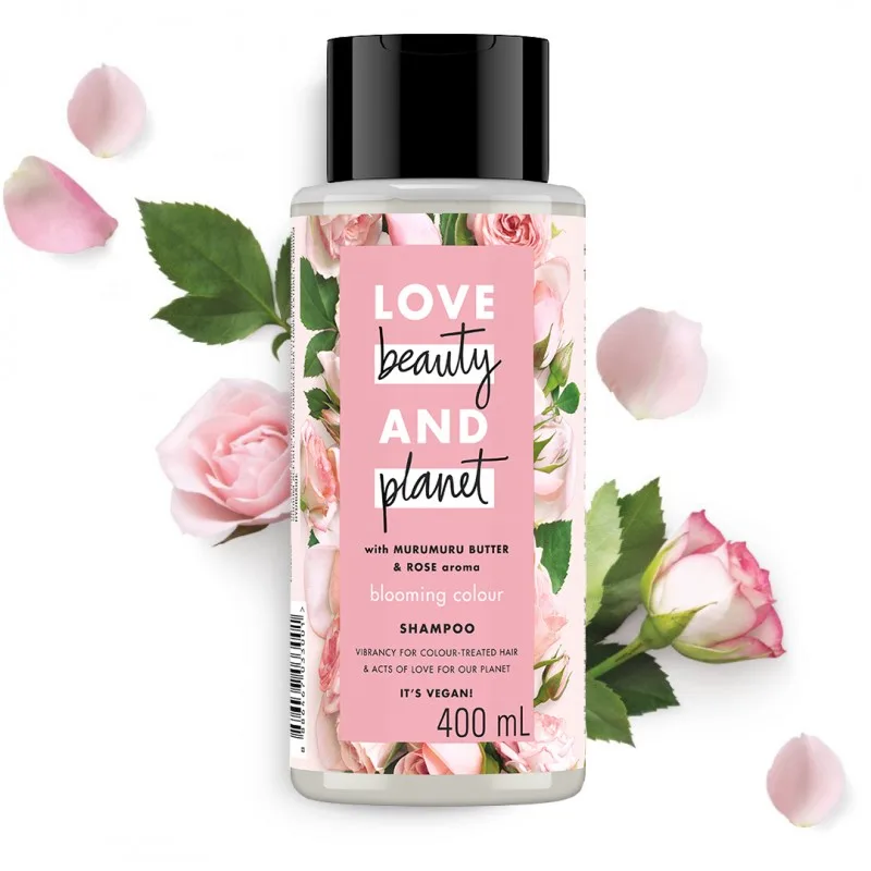  Love Beauty and Planet Shampoo with Murumuru Butter & Rose