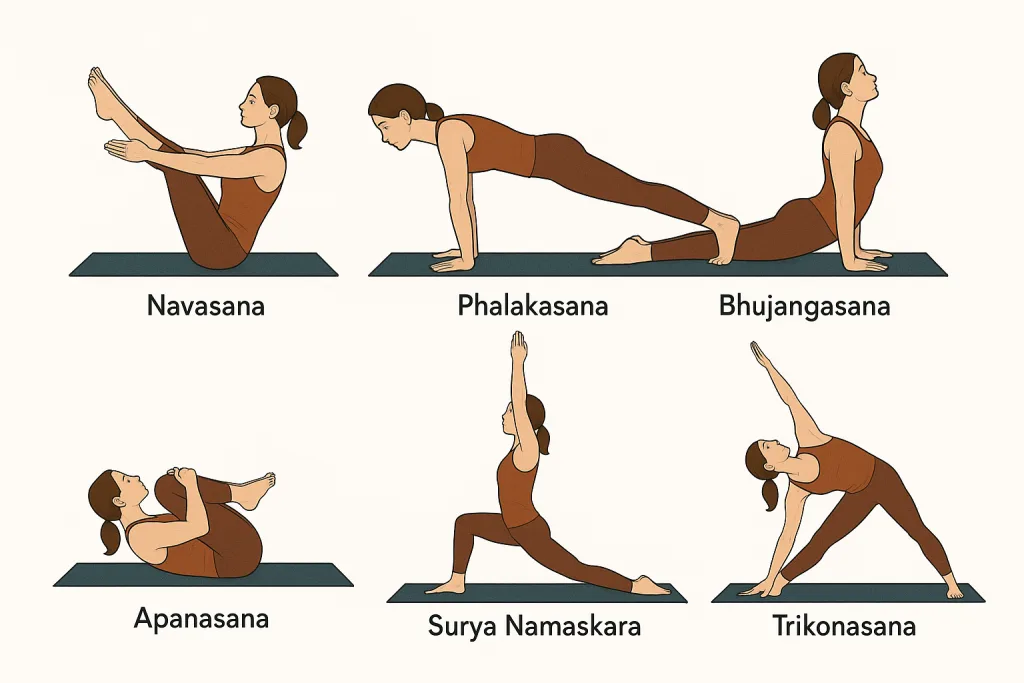 Gerakan Yoga untuk mengecilkan perut