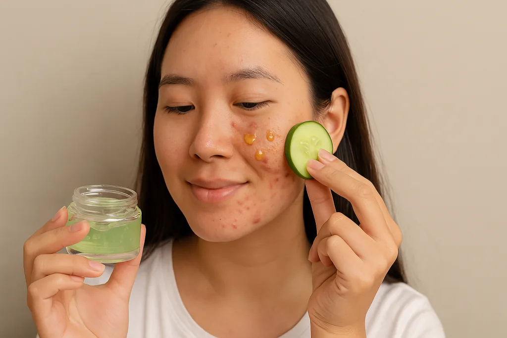 Jerawat di Pipi Bikin Minder? Coba 6 Cara Alami Ini di Rumah!