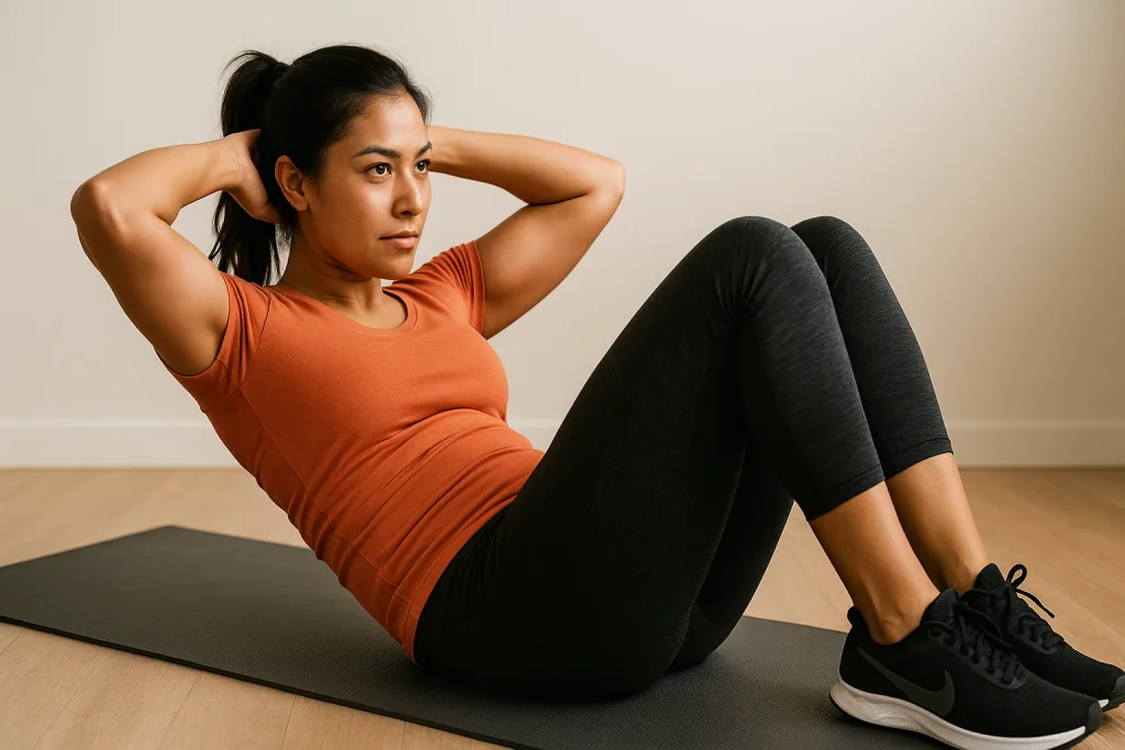 5 Gerakan Mudah yang Ampuh Menghilangkan Lemak Perut